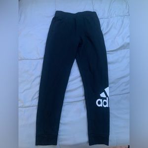 Black adidas pants size M